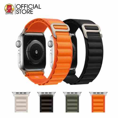 Dây Đeo Đồng Hồ Nylong Dành Cho Apple watch 49mm 44mm 40mm 45mm 41mm 42mm 38mm 49 44 45 mm Ultra 8 7 6 3 se 8 Handtown