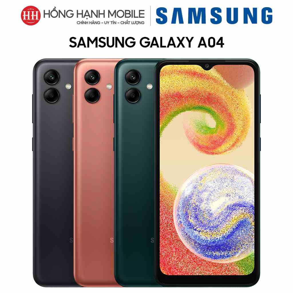 Điện Thoại Samsung A04 3GB/32GB - Hàng Chính Hãng