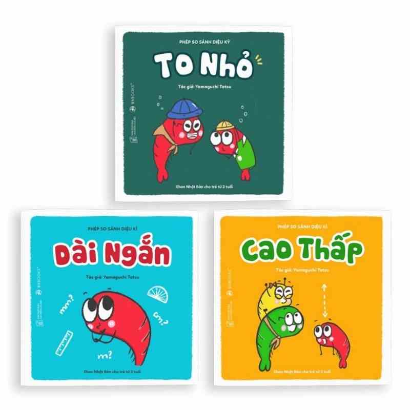 [Mã BMLTB200 giảm đến 100K đơn 499K] Sách - Ehon Nhật Bản phép so sánh diệu kỳ (Bộ 3 cuốn)