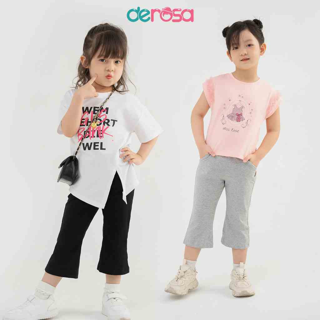 Quần vẩy lửng bé gái DEROSA KIDS cho bé từ 3 đến 7 tuổi ZSK23-824Q