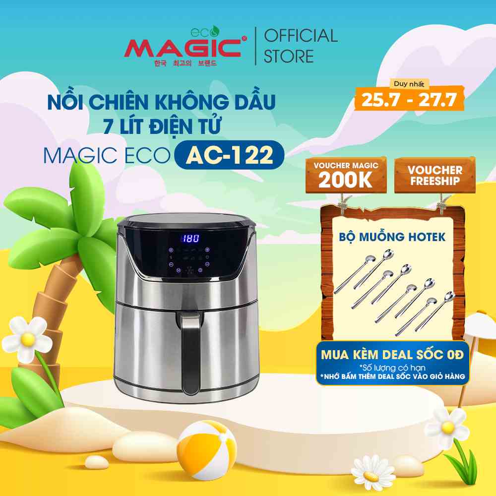 Nồi chiên điện tử Magic Eco AC122 7L