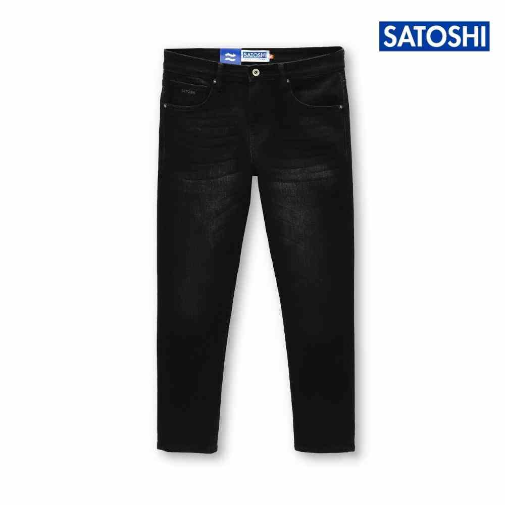 [Mã BMLTB200 giảm đến 100K đơn 499K] Quần Jean Nam Satoshi SAQJ71 Slimfit Xám Jedi đẹp năng động, trẻ trung