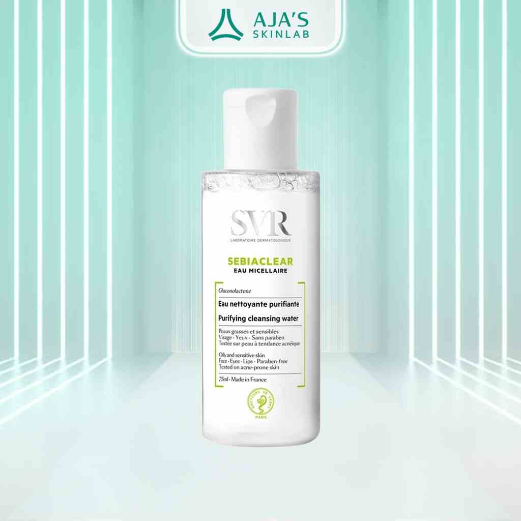 Nước làm sạch da, tẩy trang và giúp loại bỏ dầu cho da SVR SEBIACLEAR Eau Micellaire 75ml