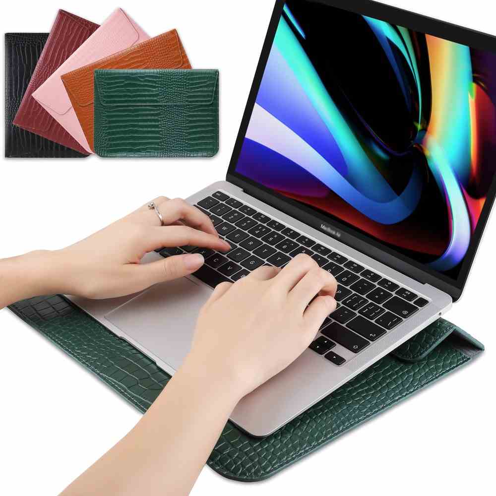 Ultra Túi Da Đựng Laptop Siêu Mỏng Chống Sốc Chống Thấm Nước Cho MacBook Pro Air M2 / M1 2020 Pro13 / 14 / 16inch 2022