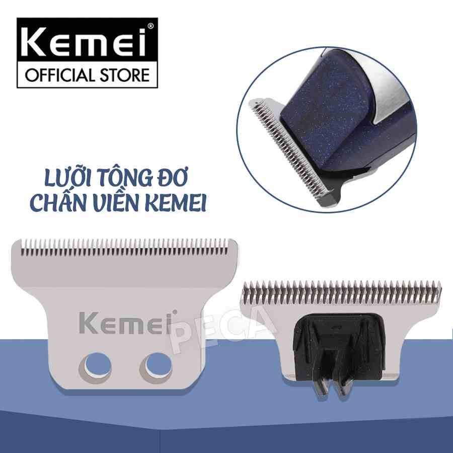 Lưỡi tông đơ chấn viền thay thế cho các dòng tông bấm viền của Kemei: KM-5021/ KM-1949 / KM-5027