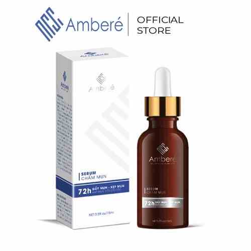 Serum chấm mụn Amberé đẩy mụn ẩn xẹp mụn giảm xưng đỏ không gây kích ứng dung tích 15ml