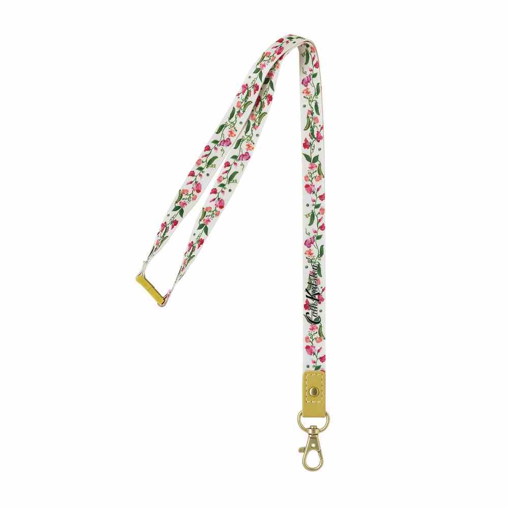 [Mã BMLTB200 giảm đến 100K đơn 499K] Cath Kidston - Dây đeo/Lanyard - Sweet Pea Stripe Lanyard - Yellow -1042795