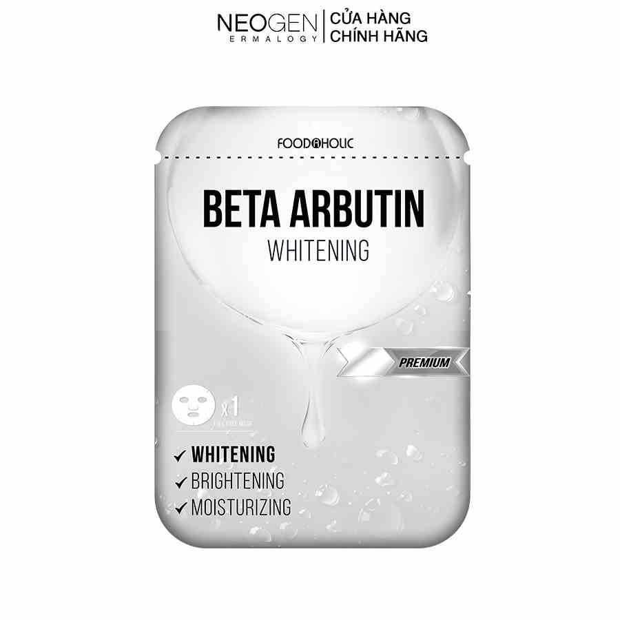 Mặt Nạ Dưỡng Da Cao Cấp Foodaholic Beta Arbutin 23ml