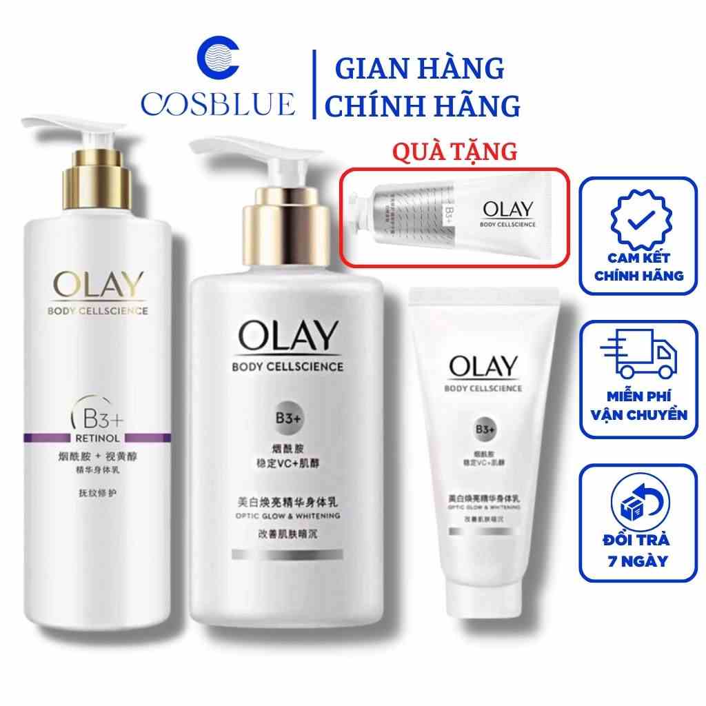 Sữa Dưỡng Thể Olay B3 Retinol - Olay Bright Ultra Whitening dưỡng trắng toàn thân