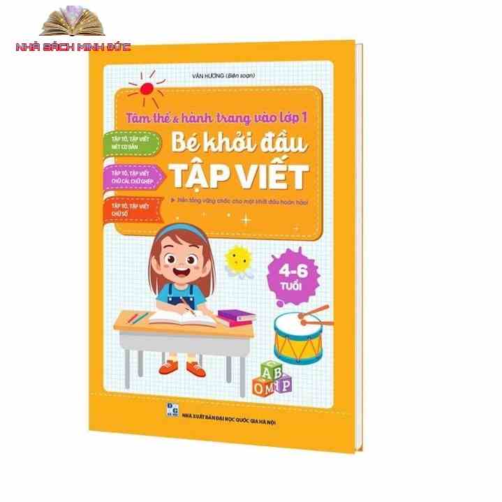 Sách - BÉ KHỞI ĐẦU TẬP VIẾT Tâm thế & Hành trang vào Lớp 1