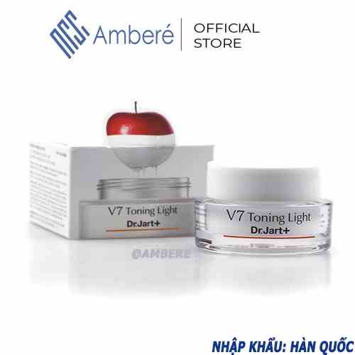 Kem Dưỡng Trắng Da V7 Toning Light Dr.Jart+ nhập khẩu Hàn Quốc dung tích 15ml 50ml