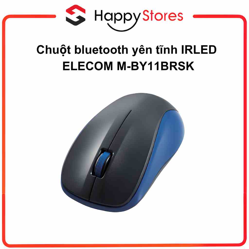 [Mã BMLTA35 giảm đến 35K đơn 99K] Chuột bluetooth yên tĩnh IRLED ELECOM M-BY11BRSK