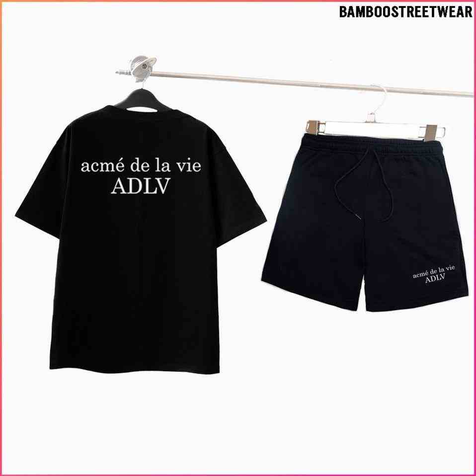 [Mã BMLTB35 giảm đến 35K đơn 99K] Bộ Thể Thao Nam Nữ ADLV SX BamBoo Bộ Quần Áo thun Unisex ADLV (BỘ 43-44)