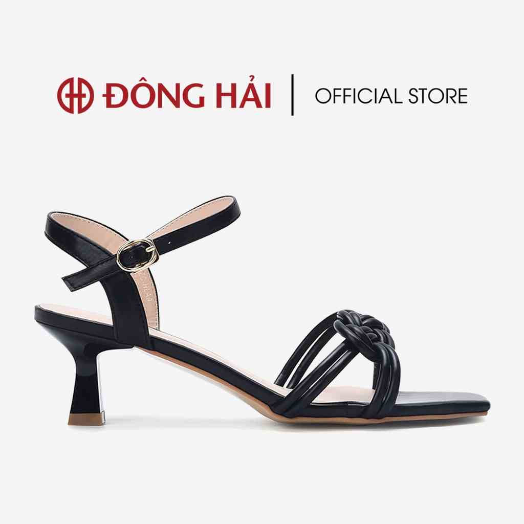 Giày sandal cao gót Zucia quai thắt nút đế cao 6cm thanh lịch - SHLA9