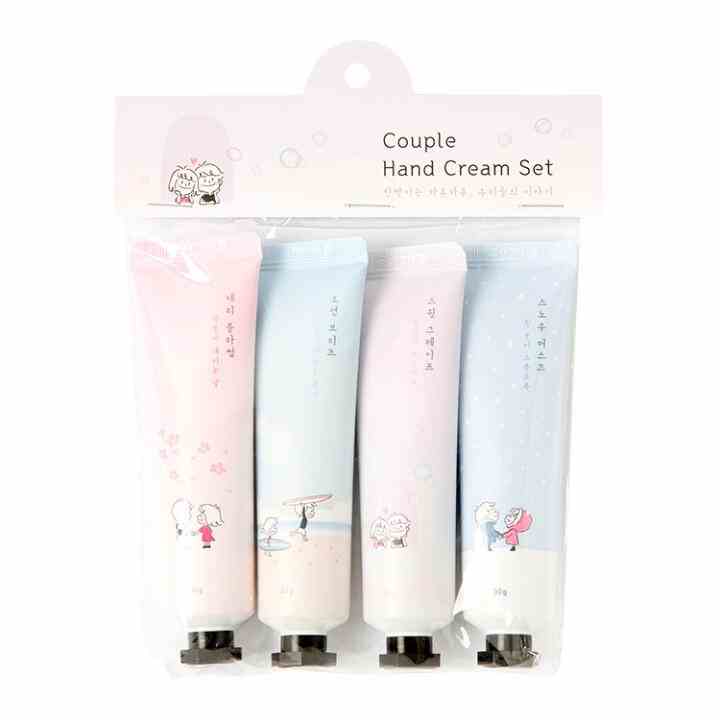 Set 4 Kem Dưỡng Da Tay ARTBOX Hàn Quốc Couple Hand Cream 30ml