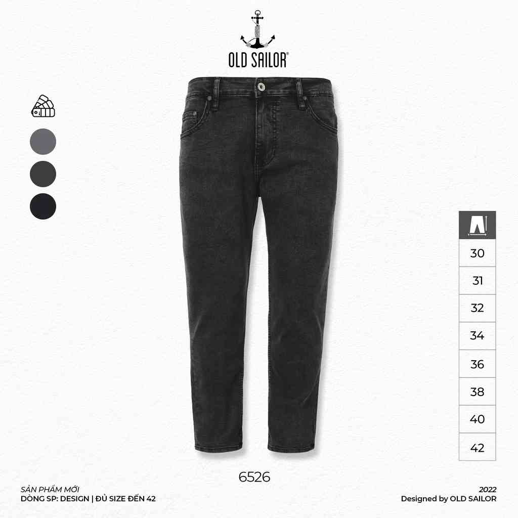 Quần Jean Nam OLD SAILOR Form Slimfit Chất Jean Co Giãn Thoải Mái Bigsize 55-130KG