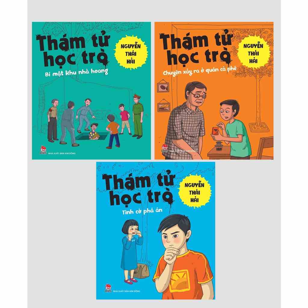 Sách – Thám tử học trò (bộ 3 quyển)