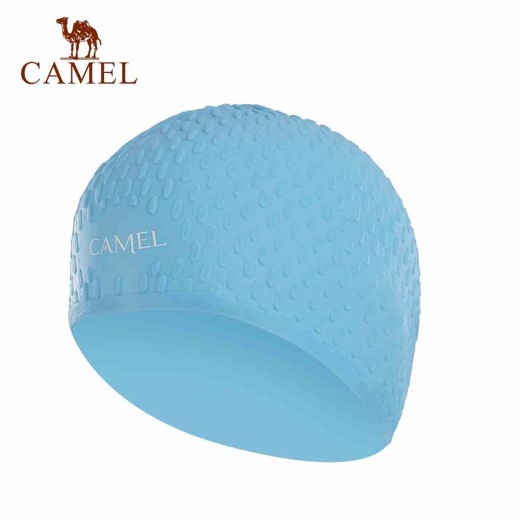 Mũ bơi CAMEL bằng silicon chống nước bảo vệ tai chuyên nghiệp