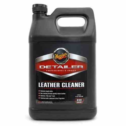 Meguiars Sản phầm chuyển dụng làm sạch bề mặt nội thất da xe hơi - Detailer Leather Cleaner, D18101, 1 Gallon