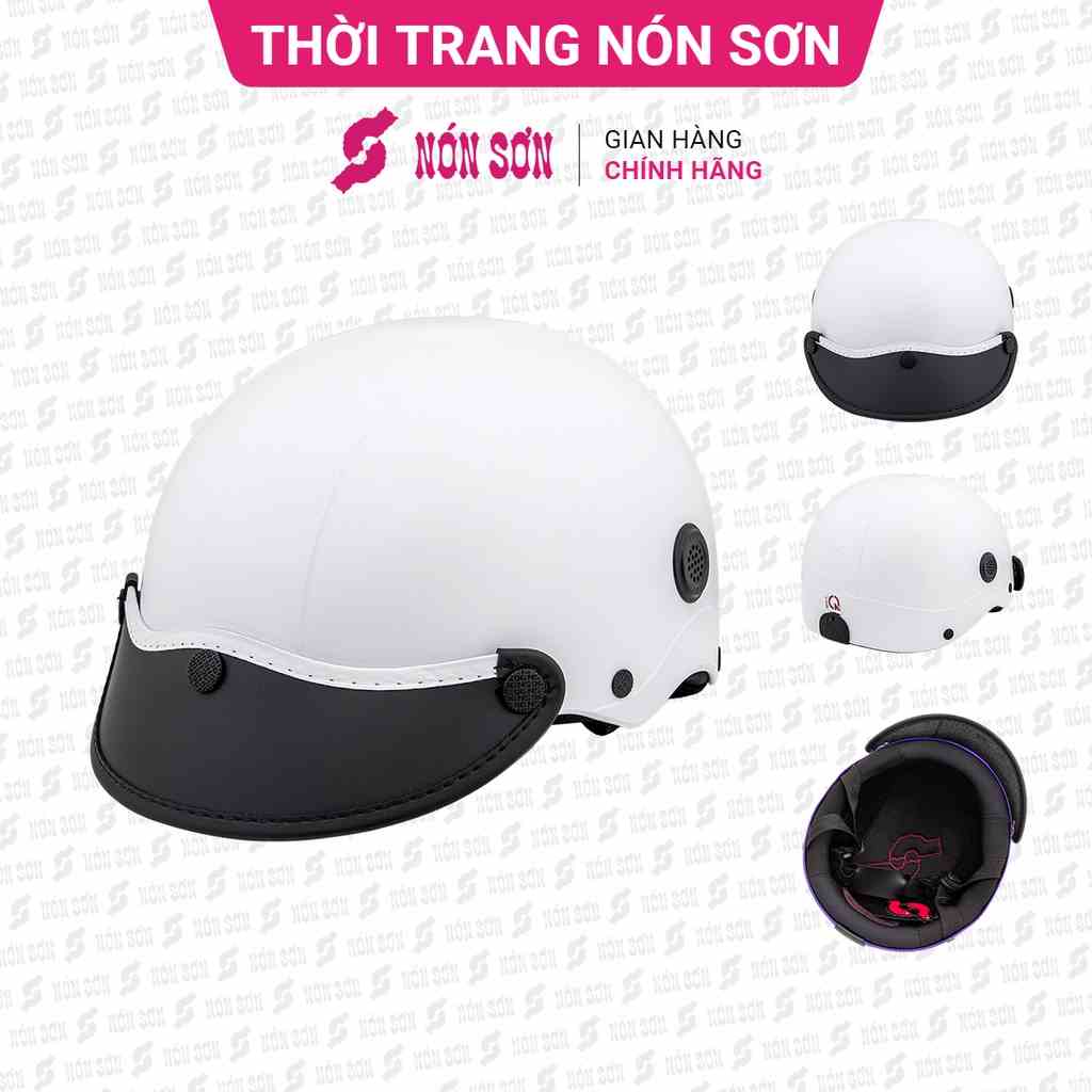 Mũ bảo hiểm lỗ thông gió NÓN SƠN chính hãng TG-TR002