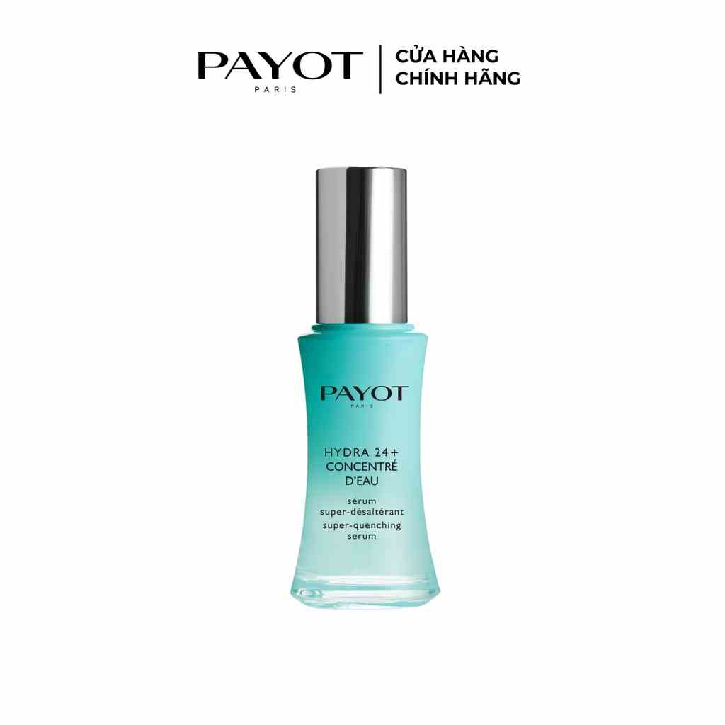 Tinh chất cấp ẩm chuyên sâu cho da căng bóng PAYOT HYDRA 24+ CONCENTRE SUPER-QUENCHING SERUM 30ml