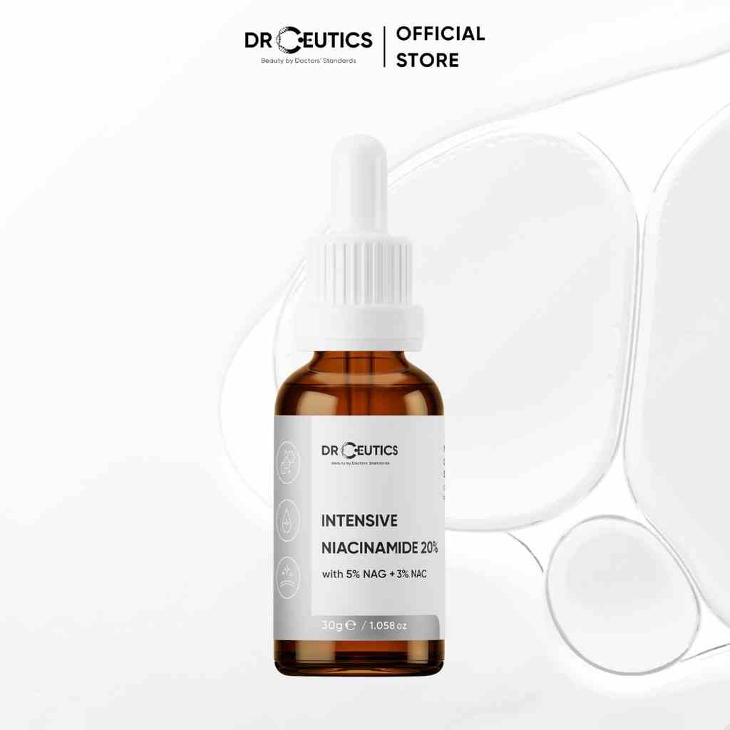 DRCEUTICS Tinh chất Niacinamide DrCeutics Intensive Niacinamide 20% Mờ Thâm Sáng Da (30g)