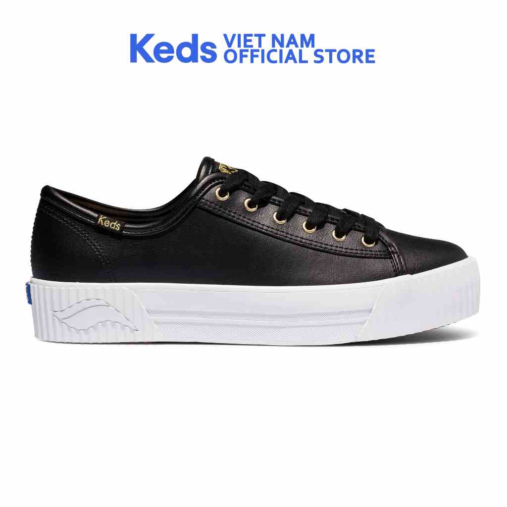 Giày Keds Nữ- Triple Kick AMP Leather Black- KD064549