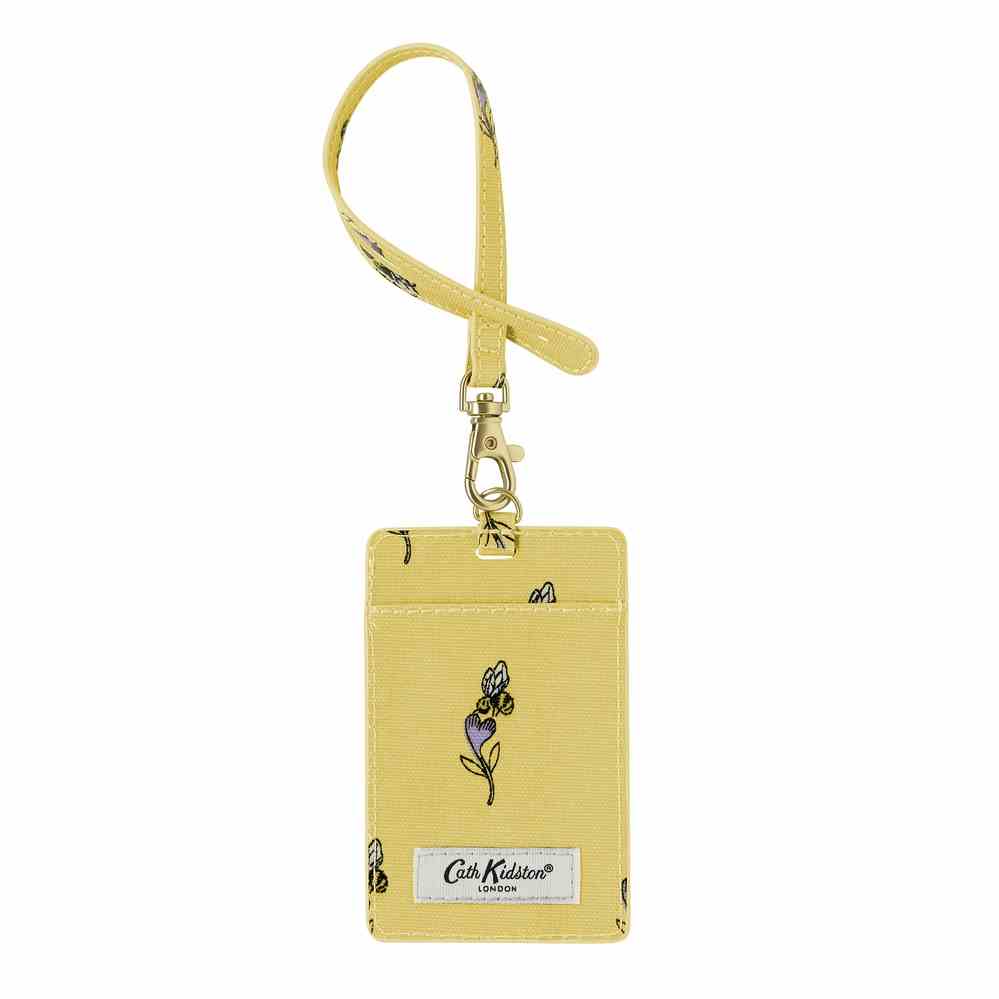 [Mã BMLTB200 giảm đến 100K đơn 499K] Cath Kidston - Thẻ đeo /I.D Holder - Bee & Heart - Yellow -1042887