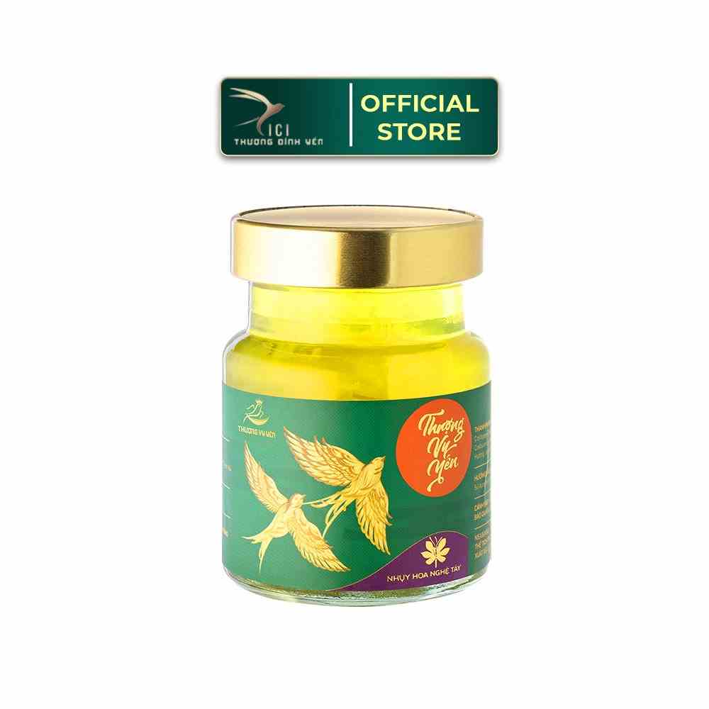 Tổ Yến Sào Saffron - Nhuỵ Hoa nghệ tây CiCi Thượng Đỉnh Yến hũ 70ml 30% yến sào Khánh Hòa nguyên chất đẹp da, mờ nám