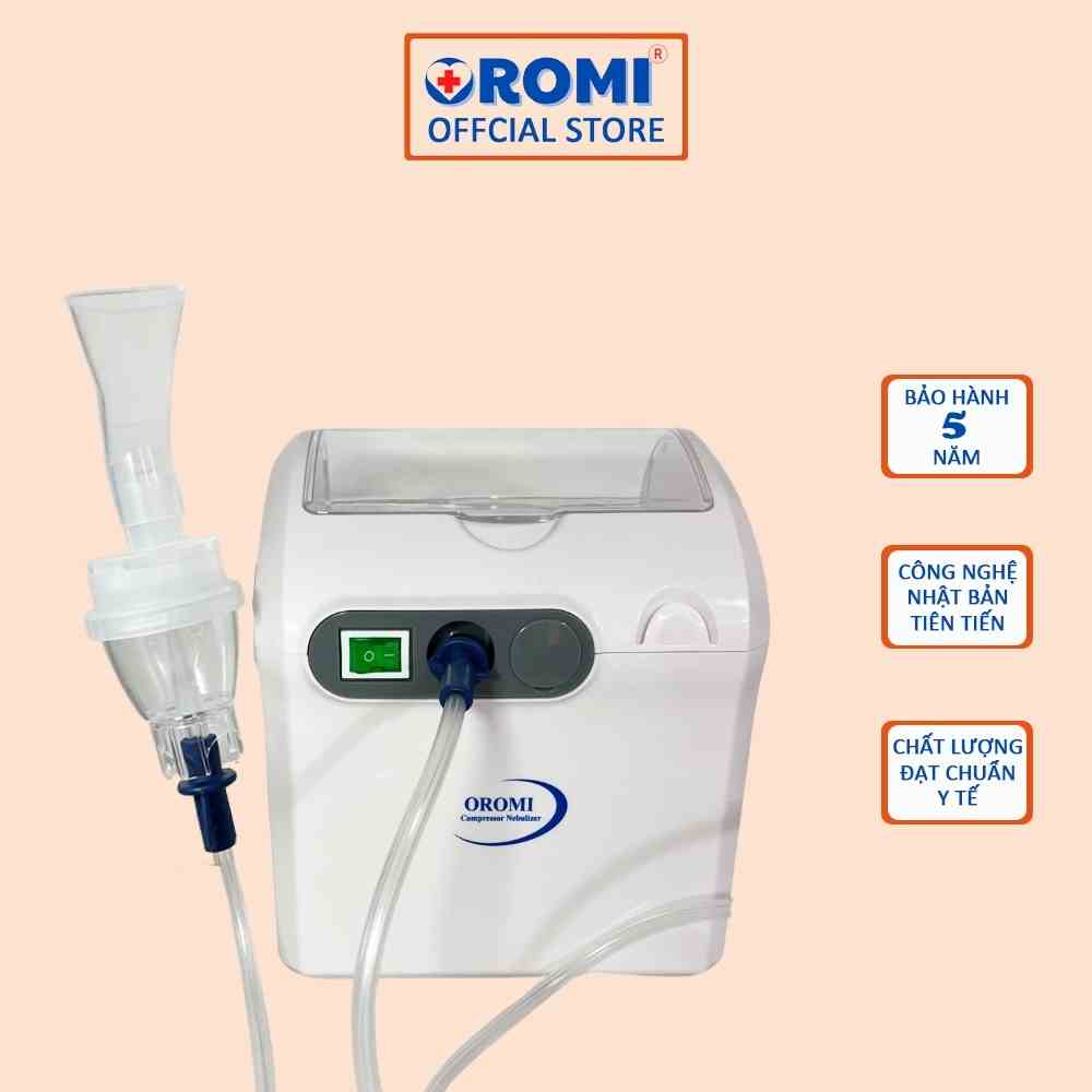 Máy xông khí dung OROMI JLN-2307AS - Xông mũi họng - Hàng chính hãng bảo hành 5 năm