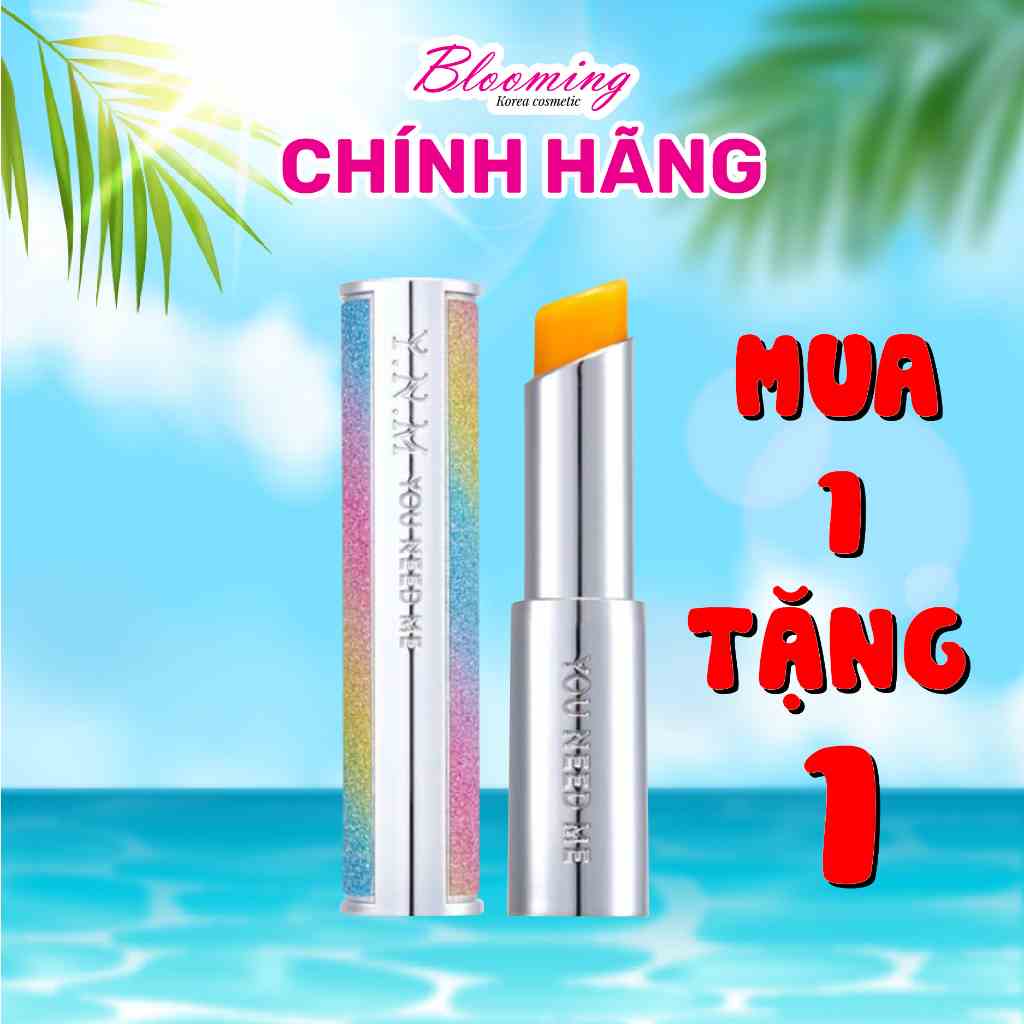 [Mã BMLTA35 giảm đến 35K đơn 99K] Son Dưỡng Mềm Môi, Hết Thâm, Đổi Màu YNM Rainbow Honey Lip 3g