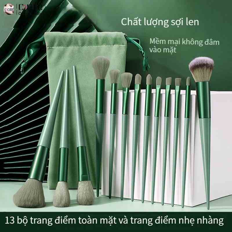 Set 13 cọ trang điểm COCUTE lông mềm nhanh khô chất lượng cao