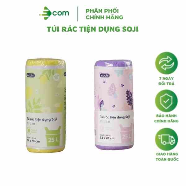 [Mã BMLTA35 giảm đến 35K đơn 99K] Túi Rác, Túi Đựng rác Tự Huỷ - Sinh Học Inochi Có Quai Tiện Dụng Màu Ngẫu Nhiên