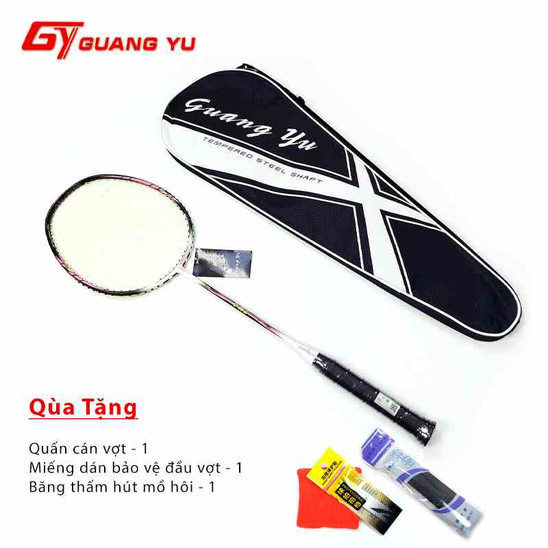 Vợt Cầu Lông GuangYu 4U T700 Khung Nano Carbon, Công Thủ Toàn Diện Lưới Căng Sẵn 10KG