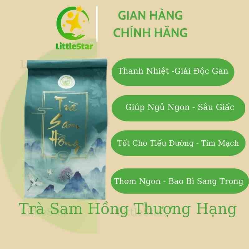 Trà Sam Hồng Thượng Hạng 300g - Trà Thảo Mộc  Giúp Ngủ Ngon , Thanh Lọc Cơ Thể , Giải Độc Gan