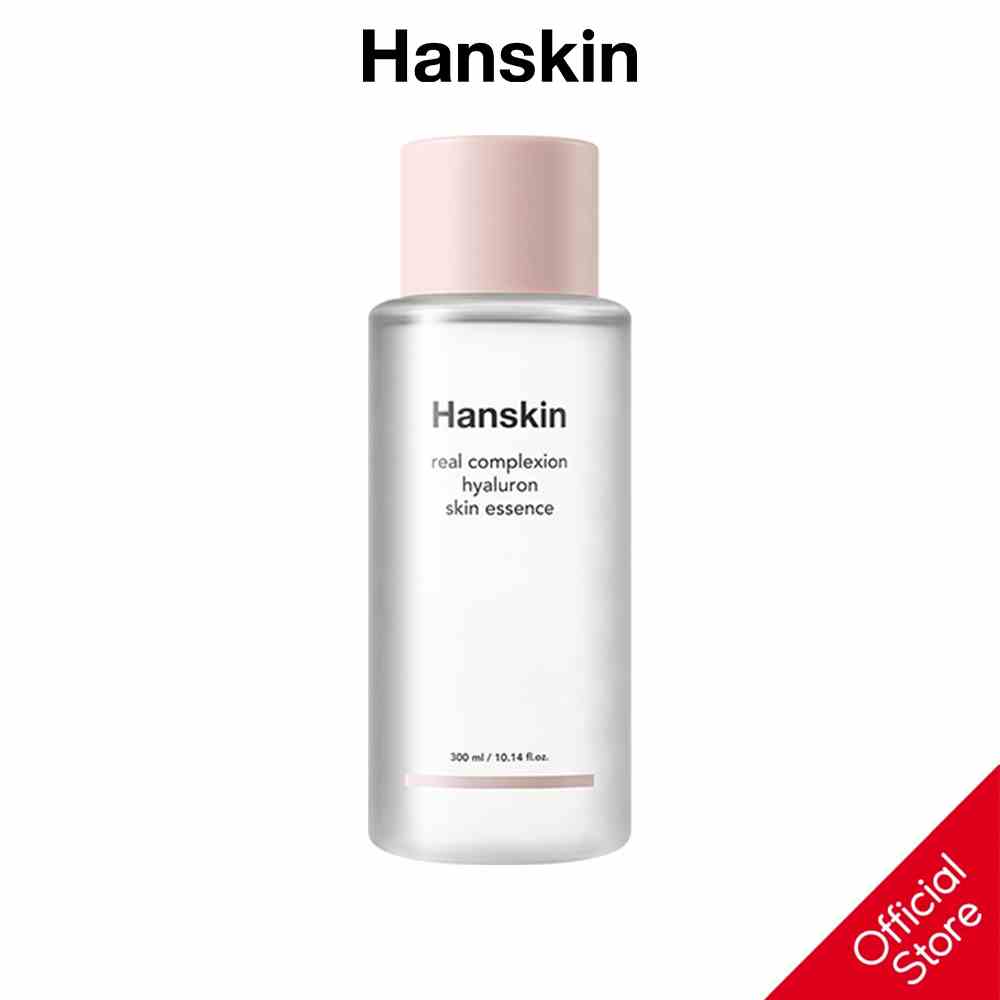 [Mã BMLTB35 giảm đến 35K đơn 99K] Nước Hoa Hồng Dưỡng Ẩm HANSKIN REAL COMPLEXION HYALURON SKIN ESSENCE 300ml/150ml