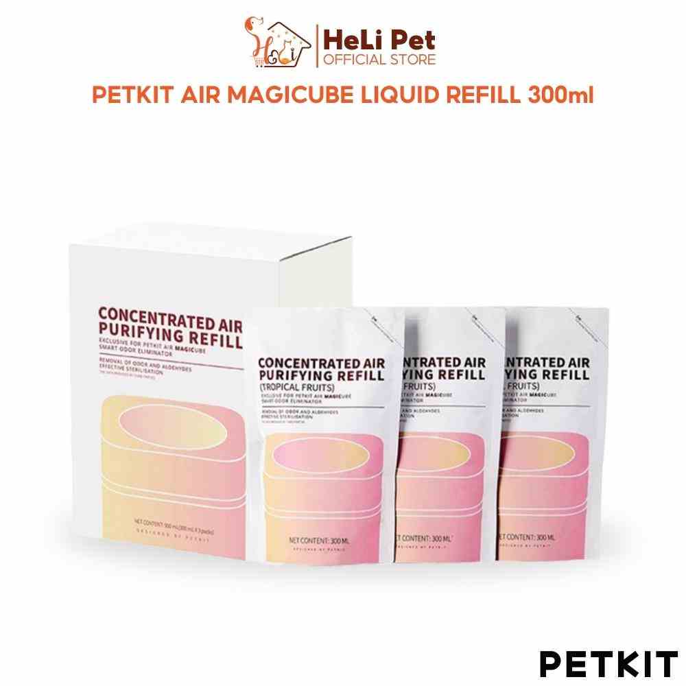 Tinh Dầu Máy Khử Mùi PETKIT Air Magicube Liquid Refill 300ml dùng 1 tháng - HeLiPet