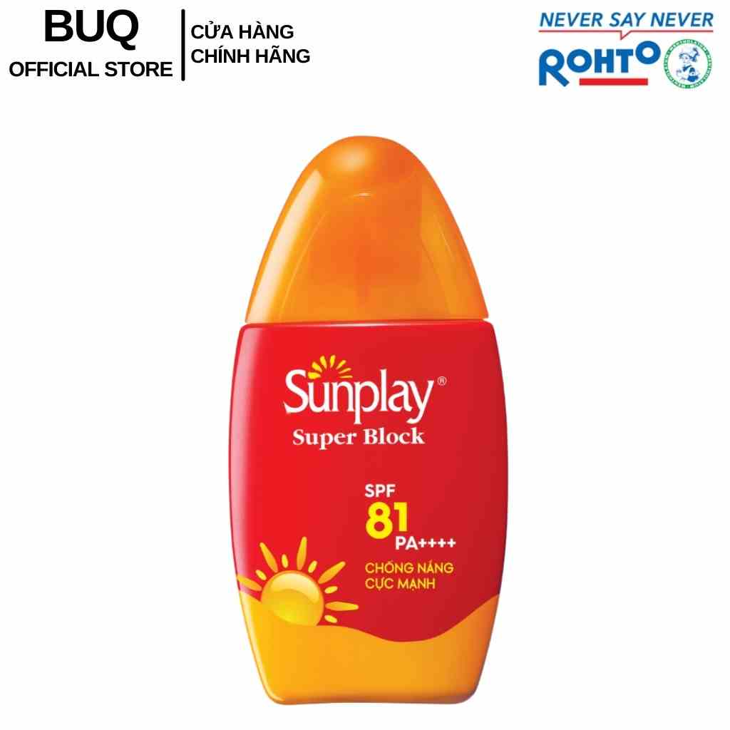 Sữa Chống Nắng Cực Mạnh Sunplay Super Block SPF 81, PA++++ 30g