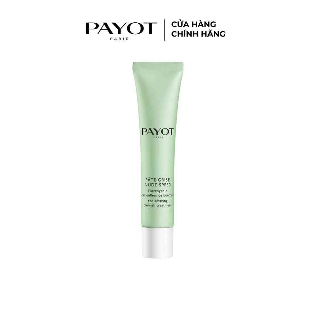 Kem nền che khuyết điểm ngừa mụn SPF30 Payot PATE GRISE SOIN NUDE 40ml