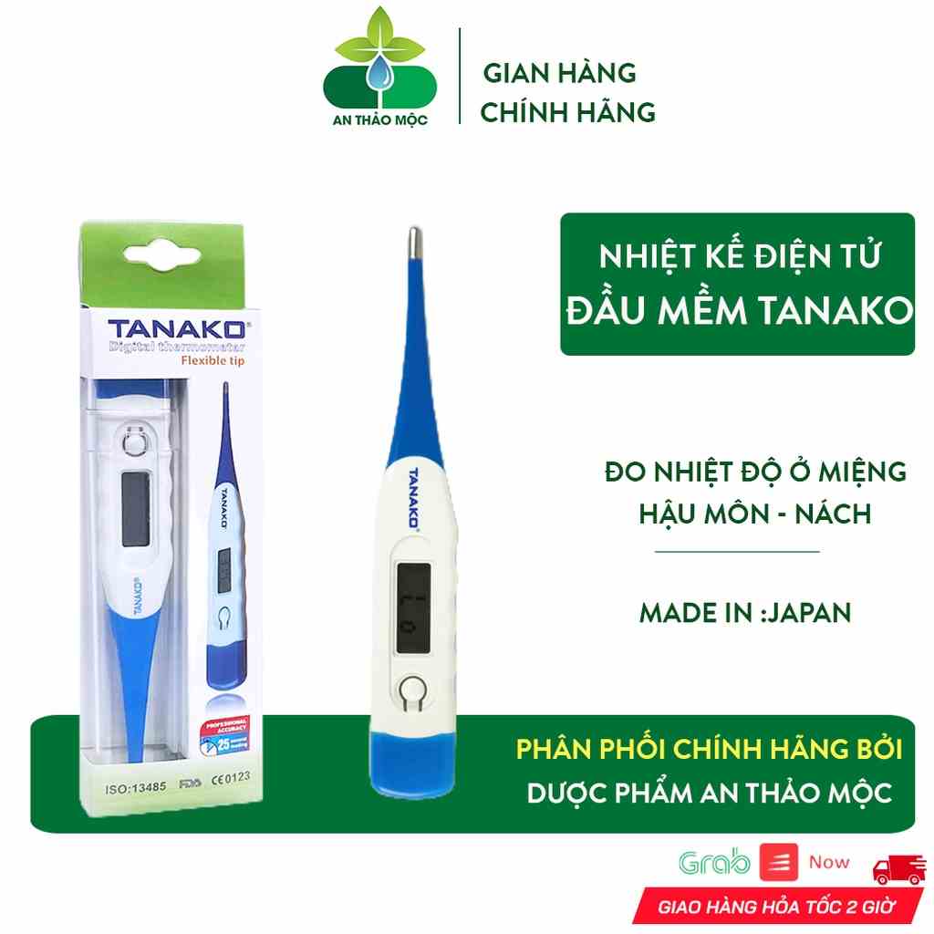 [Mã BMLTB35 giảm đến 35K đơn 99K] Nhiệt Kế Điện Tử Đầu Mềm Tanako Tanaphar.Đo Nhiệt Độ Nhanh Chính Xác Cao Tiện Sử Dụng