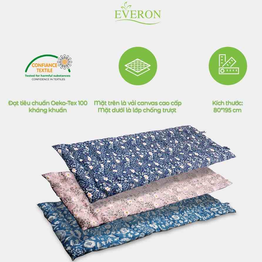 Tấm trải tiện ích Everon 80x195 vải Canvas chống trượt nhiều mẫu mã