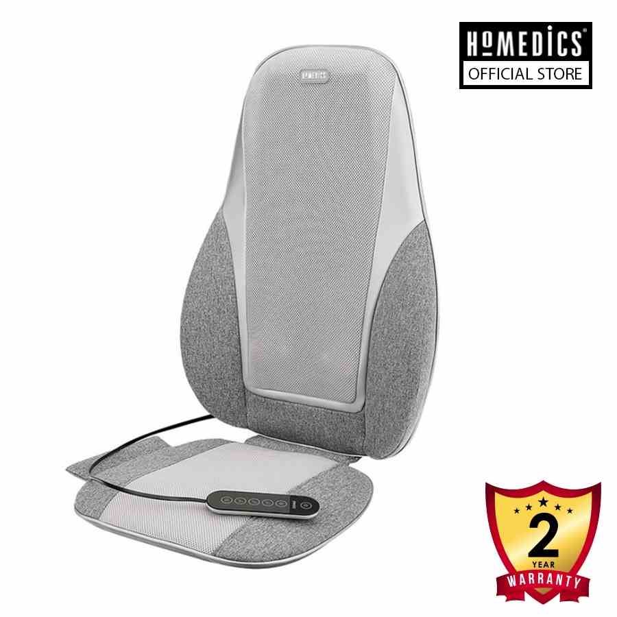 [Mã BMLTB200 giảm đến 100K đơn 499K] Đệm ghế massage Shiatsu kèm nhiệt Homedics MCS-382