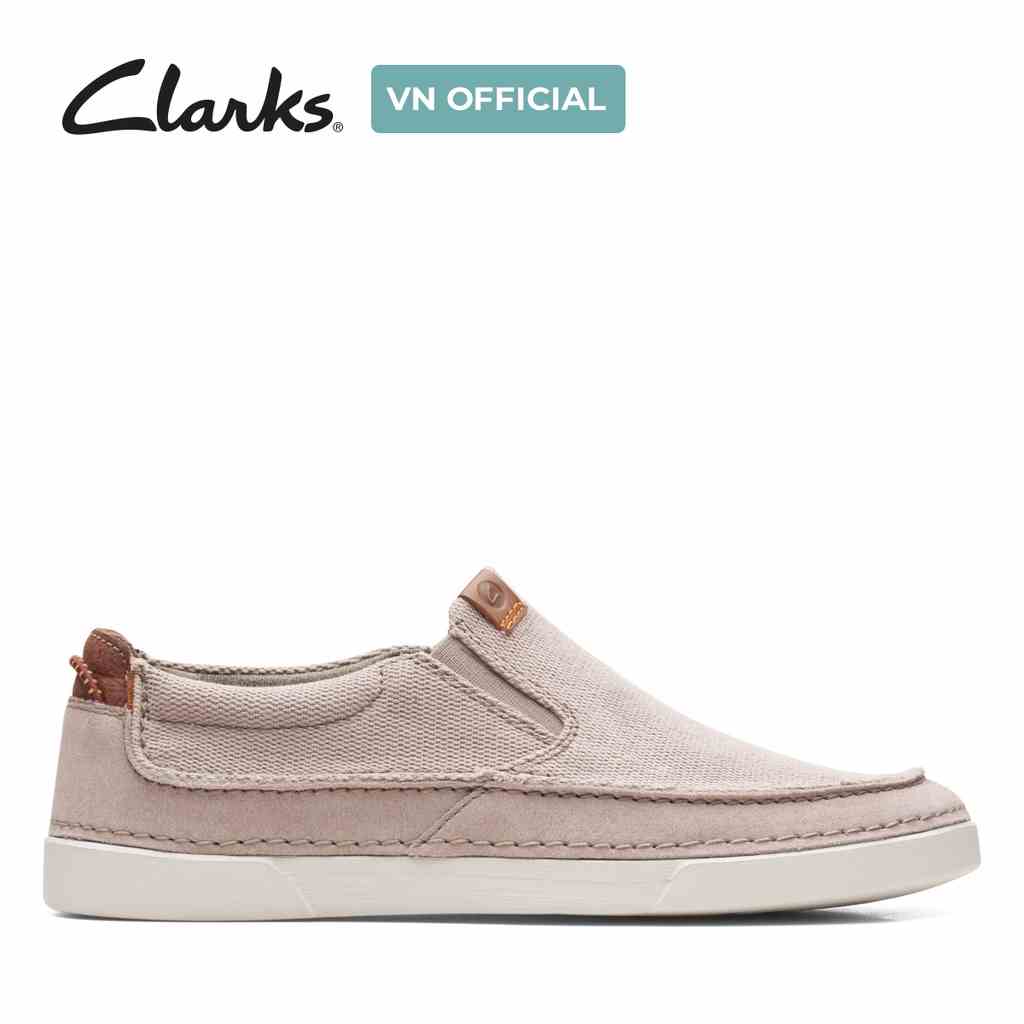 [Mã BMLTA35 giảm đến 35K đơn 99K] Giày tây lười nam CLARKS Gerald Step màu Stone