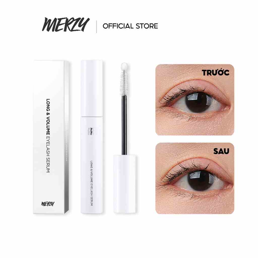 Tinh Chất Dưỡng Mi Merzy Long & Volume Eyelash Serum 8ml