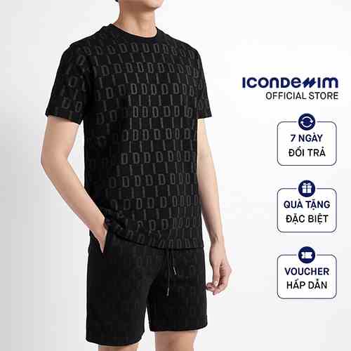 Set  Nỉ Nam ICON DENIM In Full Pattern Thoải Mái Trẻ Trung SEID0003