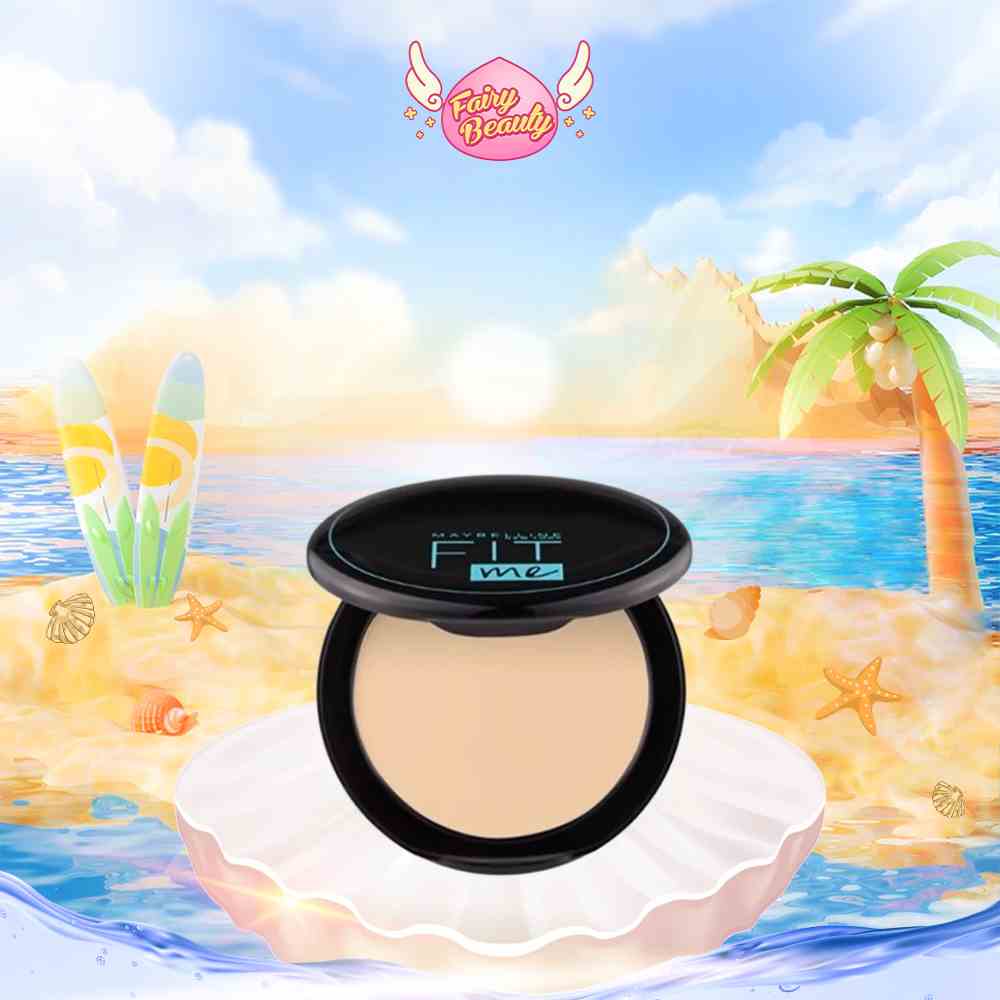 [MAYBELLINE NEW YORK] Phấn Nền Dạng Nén Che Phủ, Kiềm Dầu Và Chống Nắng 12H SPF28 Fit Me Compact 6g