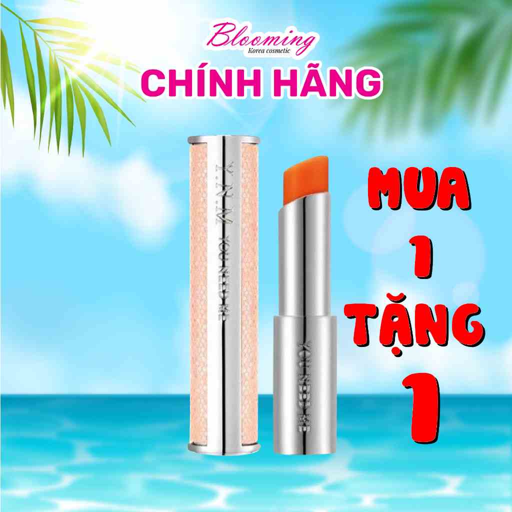 [Mã BMLTA35 giảm đến 35K đơn 99K] Son dưỡng môi Mềm Môi, Hết Thâm Có Màu Cam Đỏ YNM Candy Honey Orange Red Lip Blam 3g