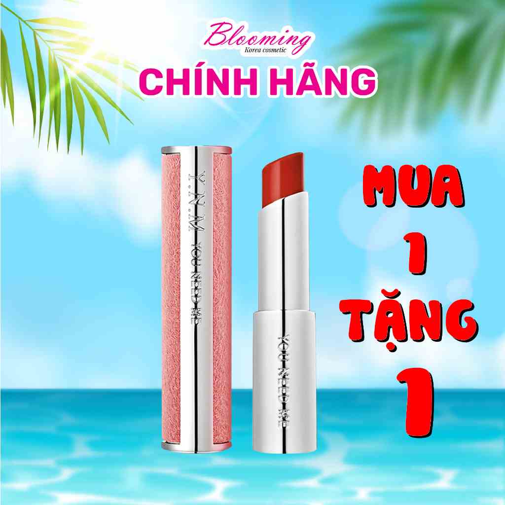 [Mã BMLTA35 giảm đến 35K đơn 99K] Son Dưỡng Lì Có Màu YNM Candy Pop Glow Melting Balm Crimson Chili 3g/ Đỏ Gạch