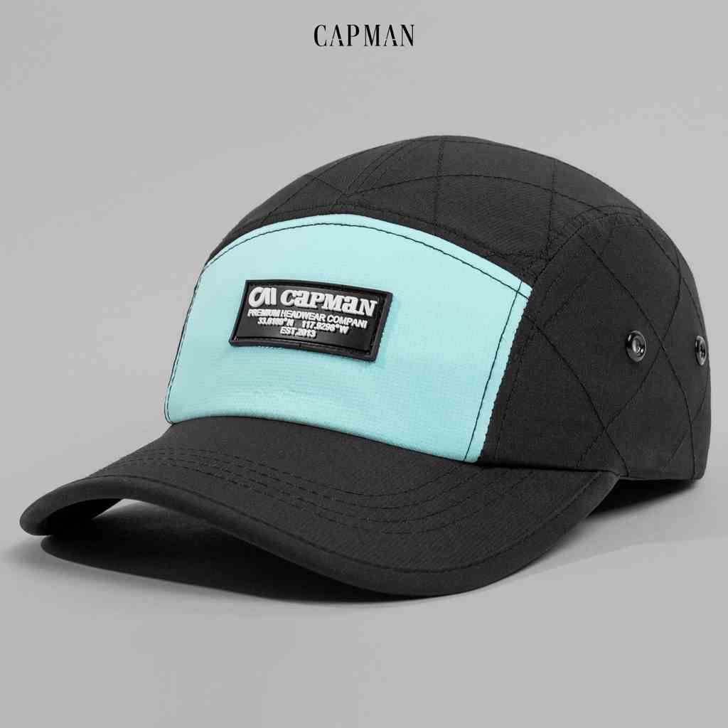 Mũ lưỡi trai thể thao phom ̀5panel CAPMAN CM19