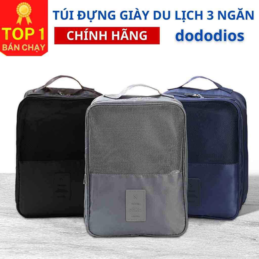 TÚI ĐỰNG GIÀY DÉP DU LỊCH, THỂ THAO TIỆN DỤNG 3 NGĂN CHỐNG NƯỚC